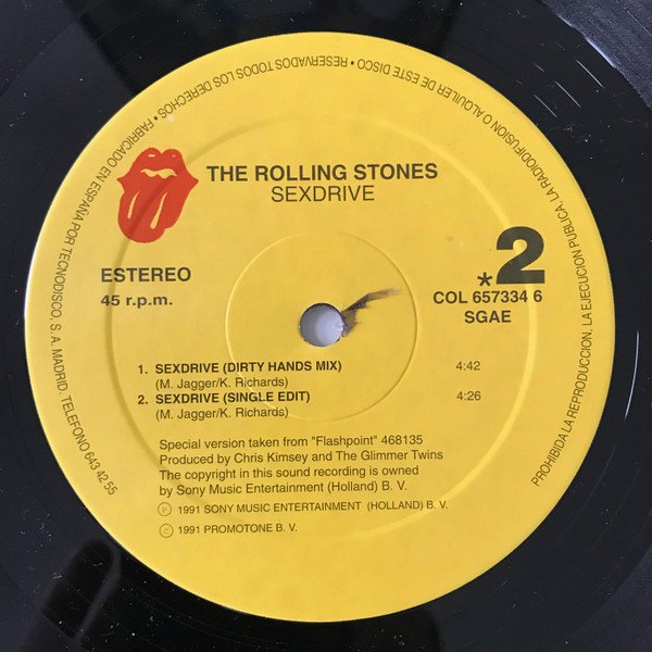 RollingStones* Sexdrive-12, Vinilos, Historia Nuestra