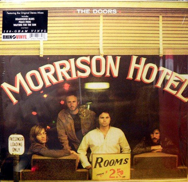 The Doors, Morrison Hotel-LP, Vinilos, Historia Nuestra