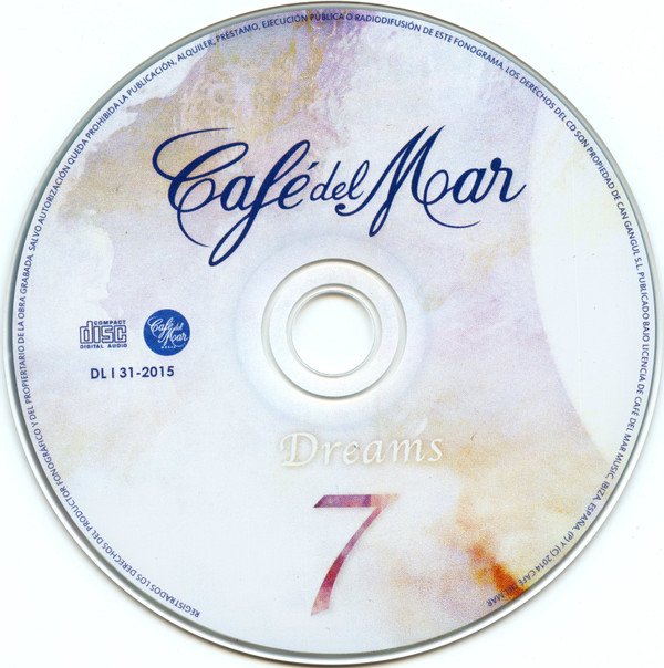 Toni Simonen Café Del Mar Dreams 7-CD, CDs, Historia Nuestra