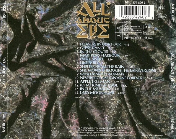 All About Eve, All About Eve-CD, CDs, Historia Nuestra