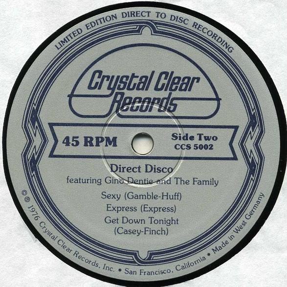 Gino Dentie And The Family Direct Disco-12, Vinilos, Historia Nuestra