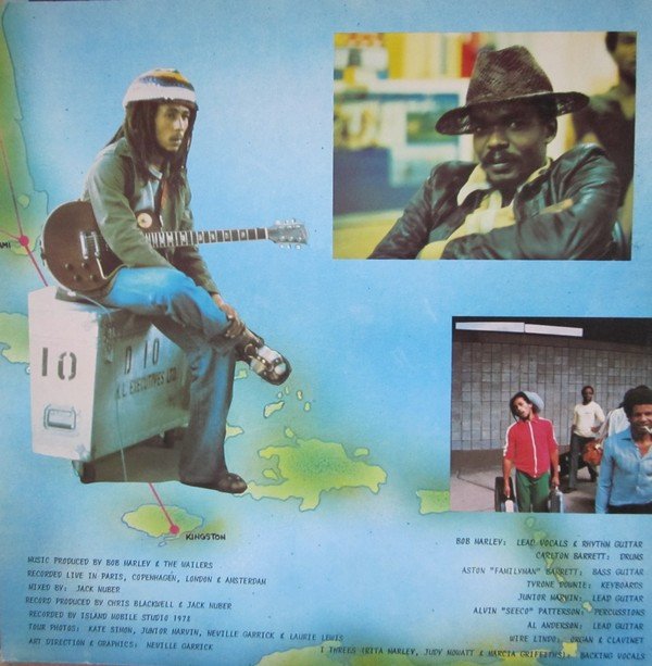 Bob Marley and The Wailers, Babylon By Bus-LP, Vinilos, Historia Nuestra