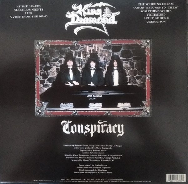 King Diamond, Conspiracy-LP, El Renacer del Vinilo: Un Viaje en "Historia Nuestra", historianuestra.com