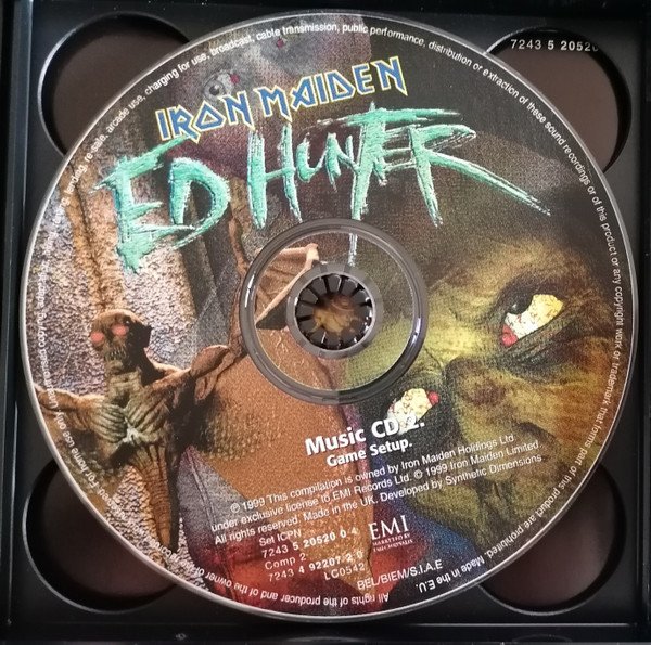 Iron Maiden Ed Hunter-CD + CD, CDs, Historia Nuestra