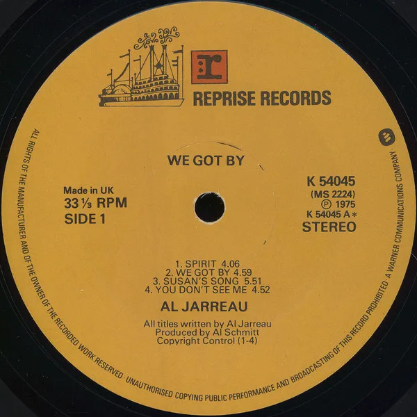 Al Jarreau, We Got By-LP, Vinilos, Historia Nuestra