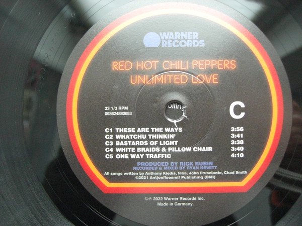 Red Hot Chili Peppers Unlimited Love-2xLP, Vinilos, Historia Nuestra