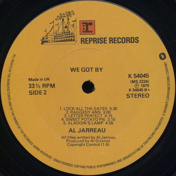 Al Jarreau, We Got By-LP, Vinilos, Historia Nuestra