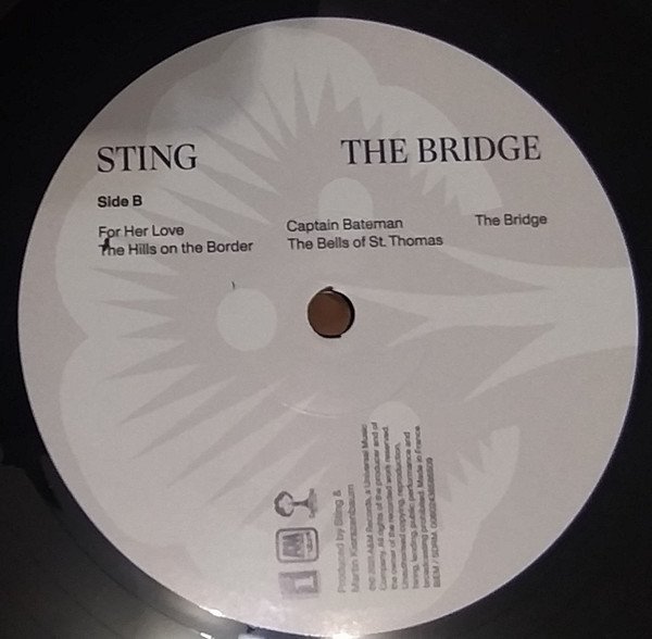 Sting The Bridge-LP, Vinilos, Historia Nuestra