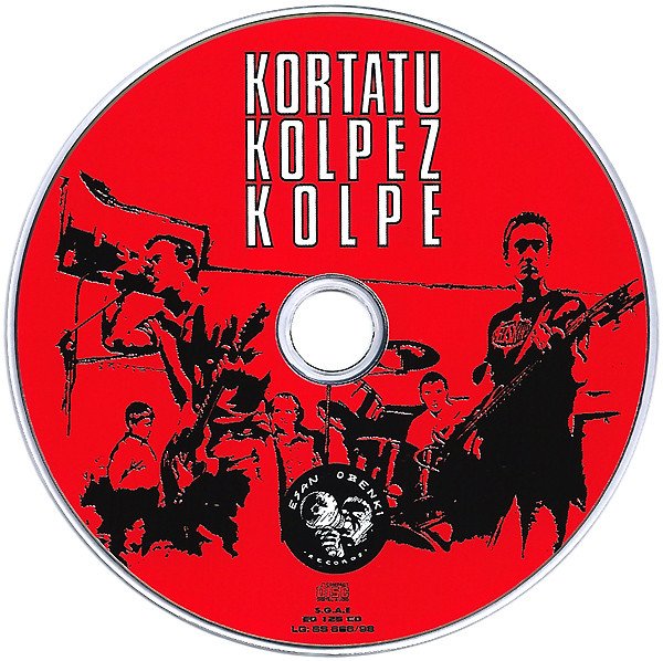 Kortatu, Kolpez Kolpe-CD, CDs, Historia Nuestra