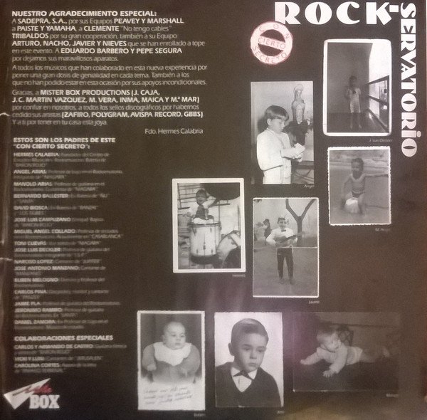 Rockservatorio Con Cierto Secreto-LP, Vinilos, Historia Nuestra