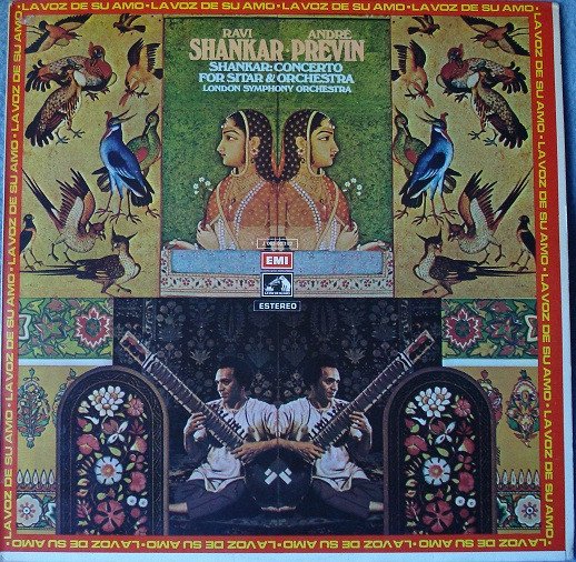 Ravi Shankar & André Previn - London Symphony Orchestra Concerto For Sitar & Orchestra-LP, Vinilos, Historia Nuestra