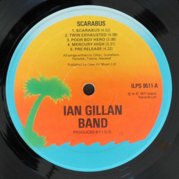 Ian Gillan Band Scarabus-LP, Vinilos, Historia Nuestra