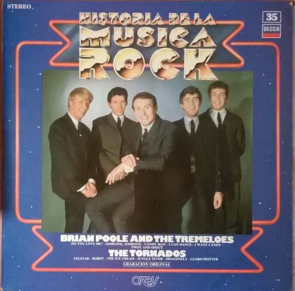 Brian Poole And The Tremeloes The Tornados-LP, Vinilos, Historia Nuestra