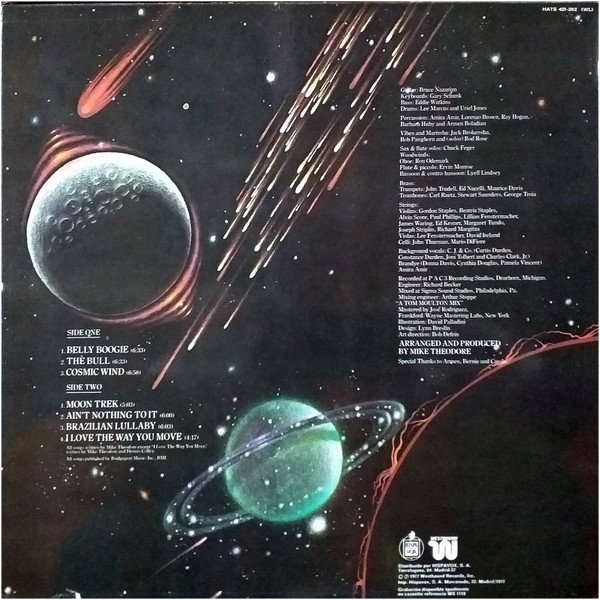 The Mike Theodore Orchestra, Cosmic Wind -LP, Vinilos, Historia Nuestra