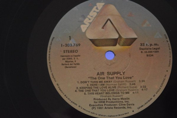 Air Supply, The One That You Love-LP, Vinilos, Historia Nuestra