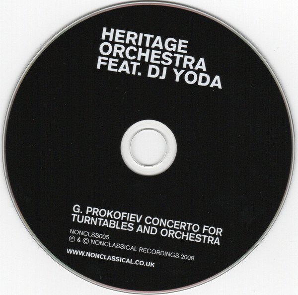 The Heritage Orchestra Feat. DJ Yoda G. Prokofiev Concerto For Turntables & Orchestra-CD, CDs, Historia Nuestra