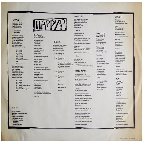 Public Image Limited Happy?-LP, Vinilos, Historia Nuestra