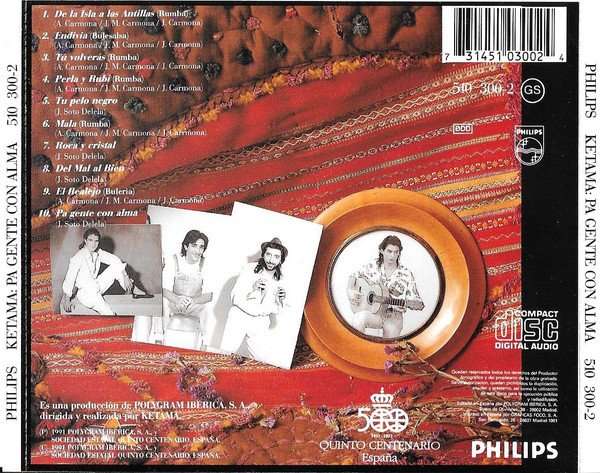 Ketama Pa Gente Con Alma-CD, CDs, Historia Nuestra