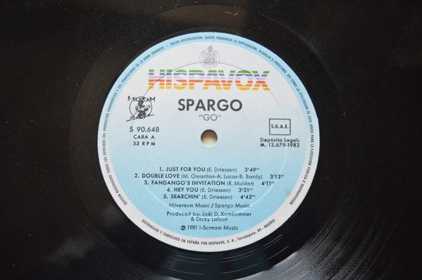 Spargo Go-LP, Vinilos, Historia Nuestra