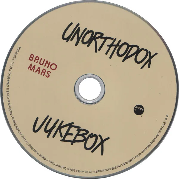 Bruno Mars, Unorthodox Jukebox-CD, CDs, Historia Nuestra