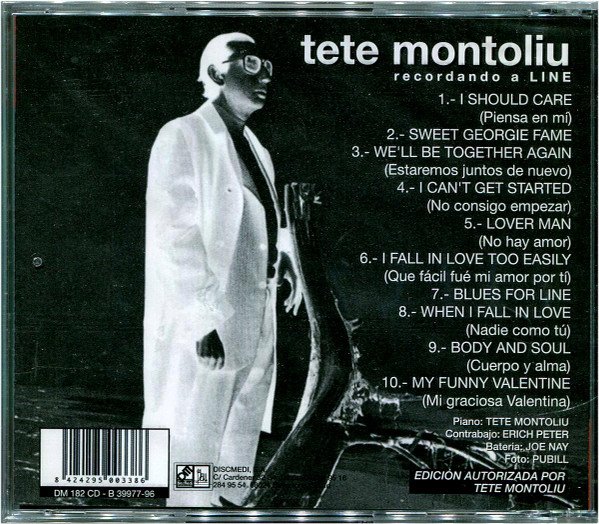 Tete Montoliu Recordando A Line-CD, CDs, Historia Nuestra