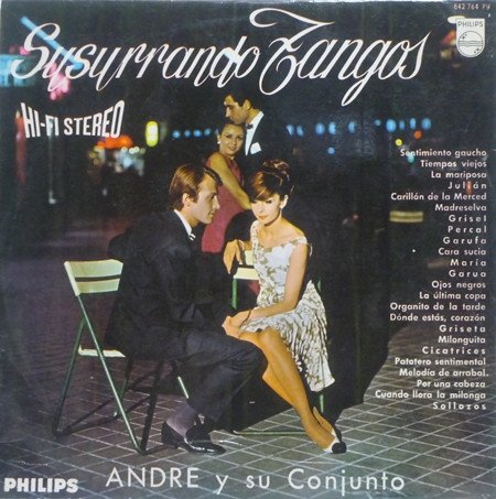 Andre Y Su Conjunto, Susurrando Tangos-LP, Vinilos, Historia Nuestra