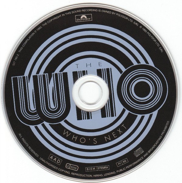 The Who, Who's Next-CD, CDs, Historia Nuestra