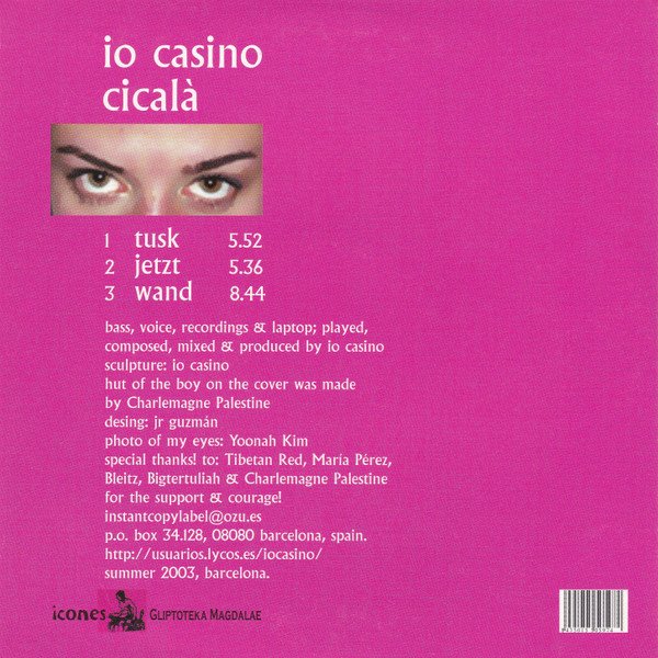 Io Casino Cicalà-CD, CDs, Historia Nuestra