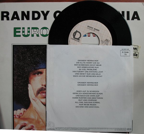 Randy California Euro - American-LP, Vinilos, Historia Nuestra