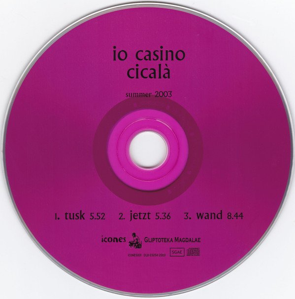 Io Casino Cicalà-CD, CDs, Historia Nuestra