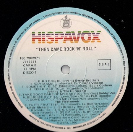 Various, Then Came Rock 'N' Roll-LP, Vinilos, Historia Nuestra