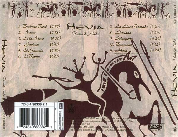 Hevia, Tierra De Nadie-CD, CDs, Historia Nuestra