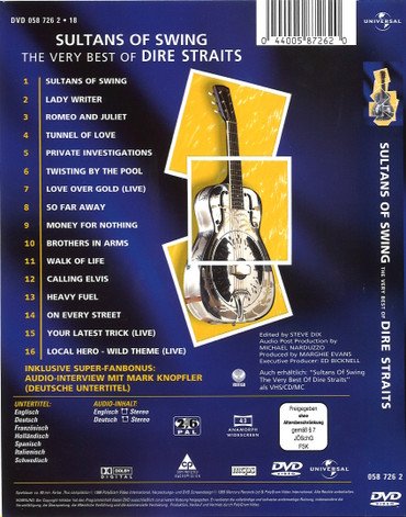Dire Straits, Sultans Of Swing - The Very Best -DVD, DVD, Historia Nuestra