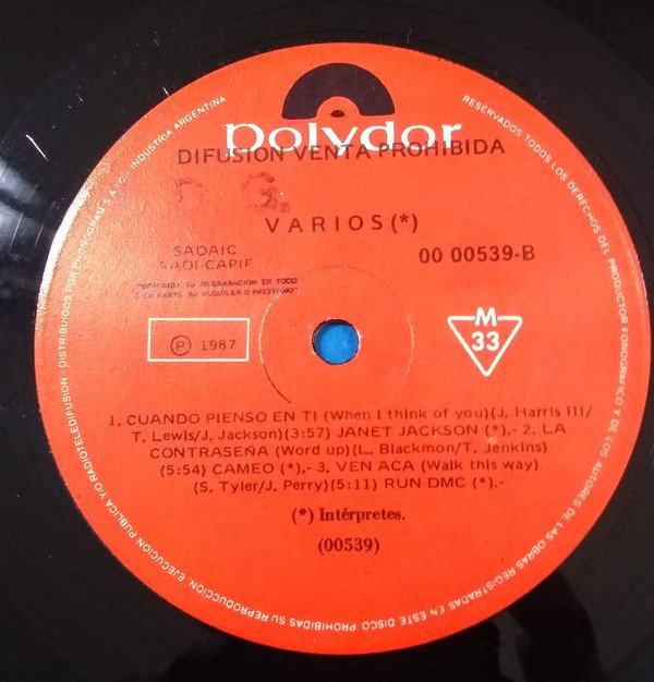 Various, Long Play Para Difusion 33 Rpm-LP, Vinilos, Historia Nuestra