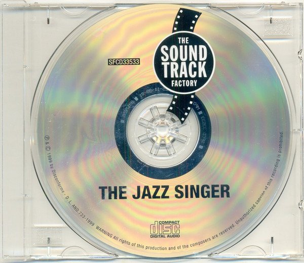 Al Jolson, The Jazz Singer-CD, CDs, Historia Nuestra