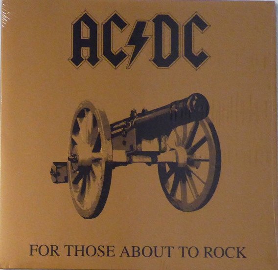 ACDC, For Those About To Rock (We Salute You)-LP, Vinilos, Historia Nuestra