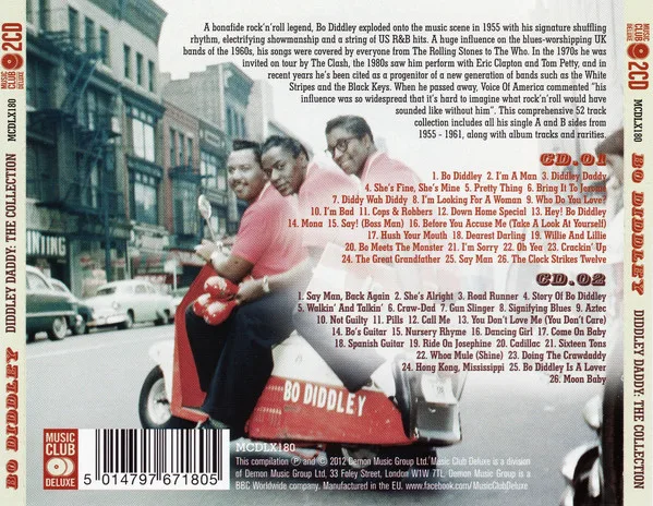 Bo Diddley, Diddley Daddy: The Collection-CD, CDs, Historia Nuestra