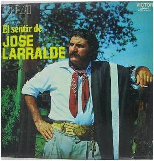 José Larralde, El Sentir De José Larralde-LP, Vinilos, Historia Nuestra