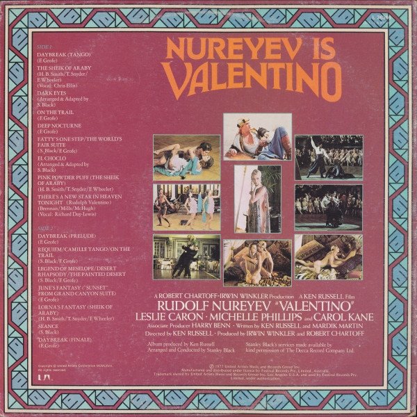 Various, Valentino - Original Motion Picture Soundtrack-LP, Vinilos, Historia Nuestra