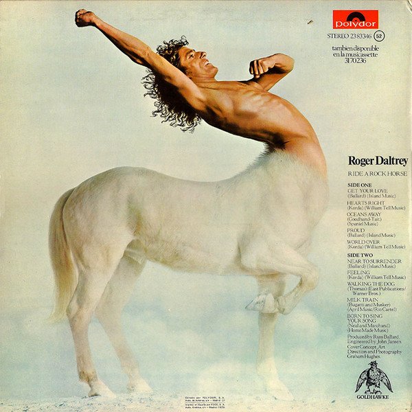 Roger Daltrey Ride A Rock Horse-LP, Vinilos, Historia Nuestra