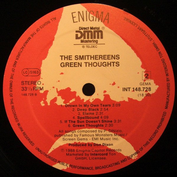 The Smithereens, Green Thoughts-LP, El Renacer del Vinilo: Un Viaje en "Historia Nuestra", historianuestra.com