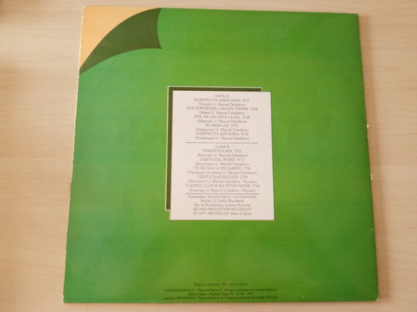 Jose Merce* Bandera De Andalucia-LP, Vinilos, Historia Nuestra