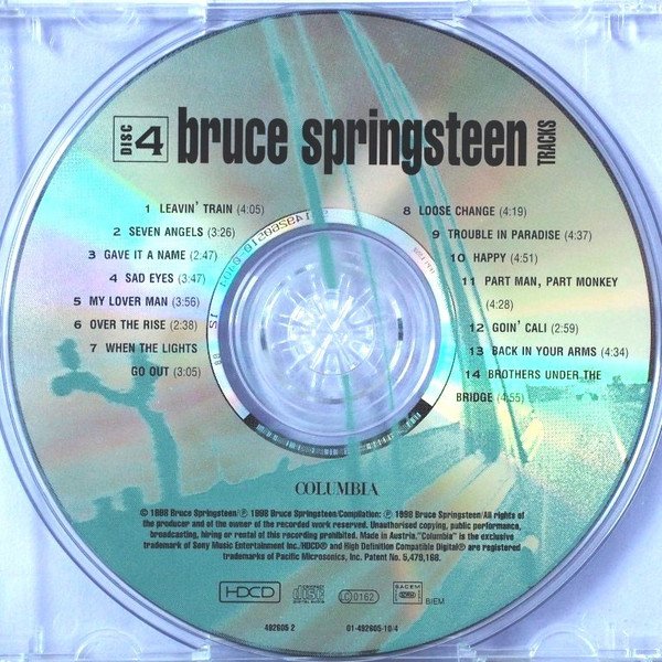 Bruce Springsteen, Tracks-CD, CDs, Historia Nuestra