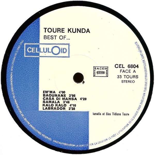 Toure Kunda, Best Of-LP, Vinilos, Historia Nuestra