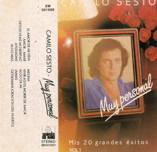 Camilo Sesto, Muy Personal - Mis 20 Grandes Exitos-Tape, Cintas y casetes, Historia Nuestra