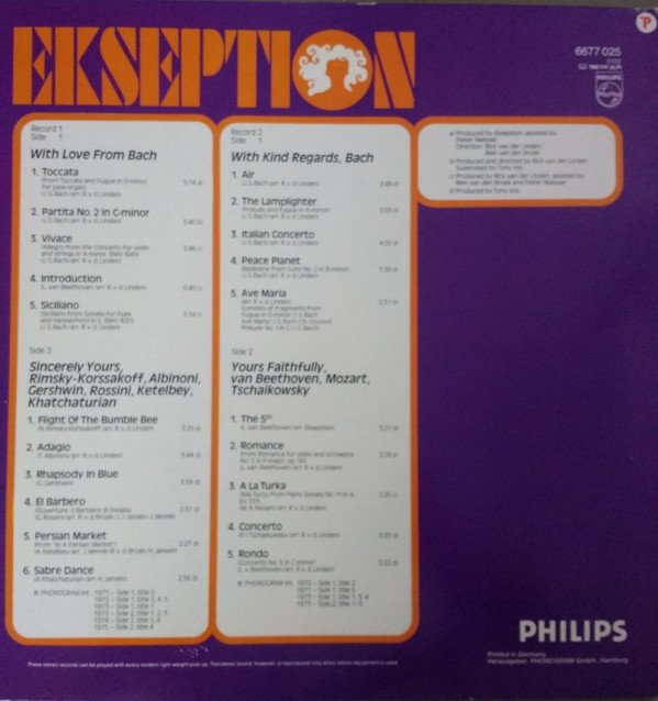 Ekseption With Love From-2xLP, Vinilos, Historia Nuestra