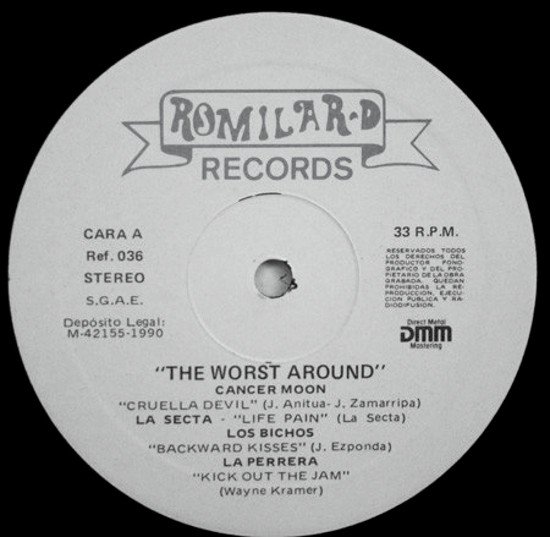 Various, The Worst Around-LP, Vinilos, Historia Nuestra