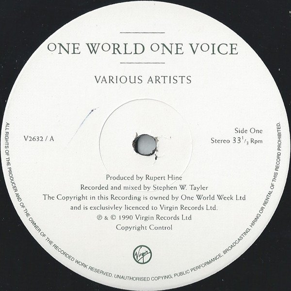 Various, One World One Voice-LP, Vinilos, Historia Nuestra