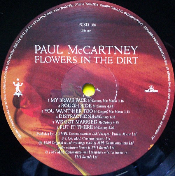 Paul McCartney Flowers In The Dirt - World Tour Pack-LP, Vinilos, Historia Nuestra