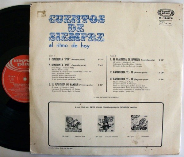 Various Cuentos De Siempre Al Ritmo De Hoy-LP, Vinilos, Historia Nuestra